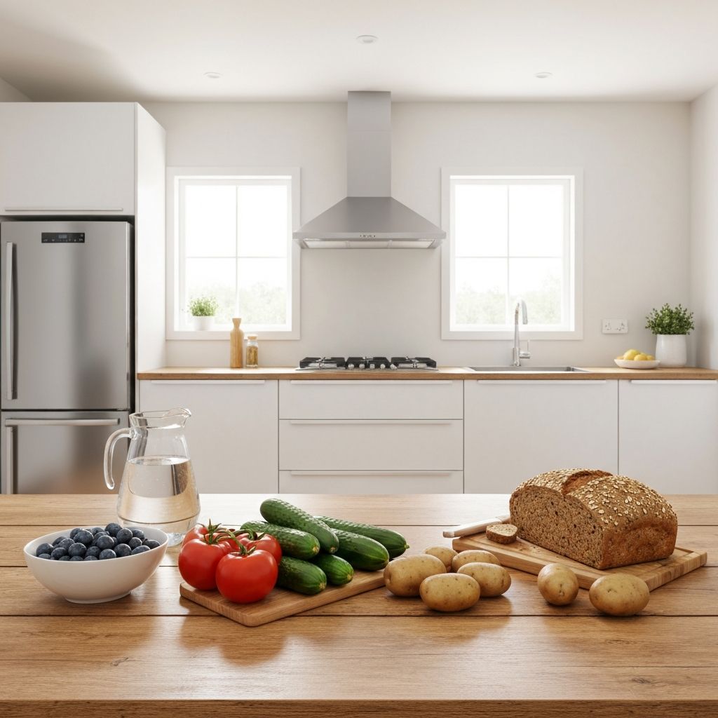 Alltägliche Küchensituation